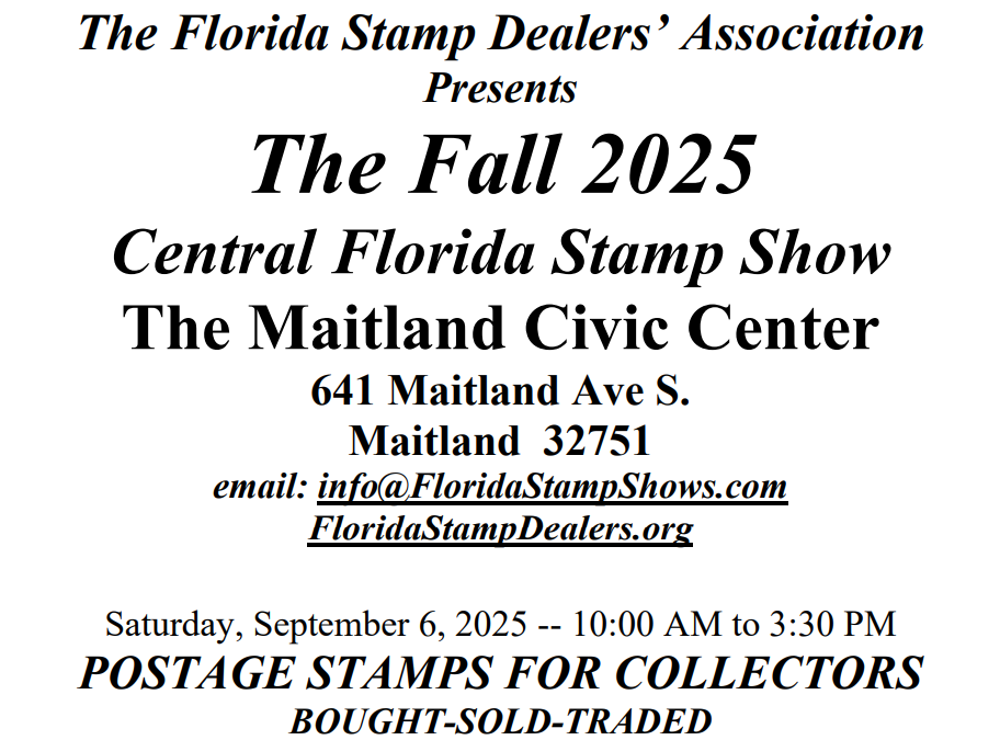 FSDA Fall 2025 Stamp Show