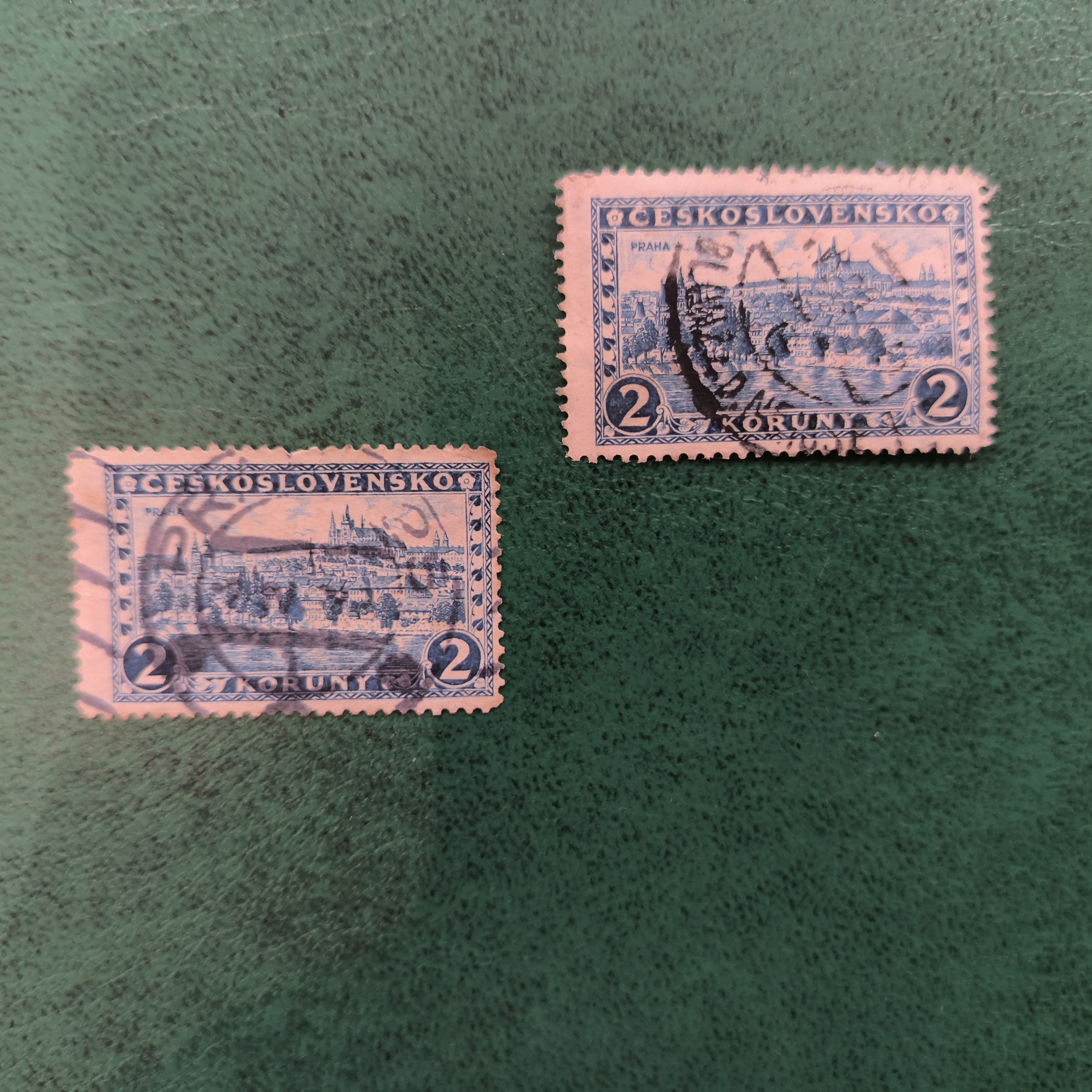 2k Hardcany at Prague stamp 1926