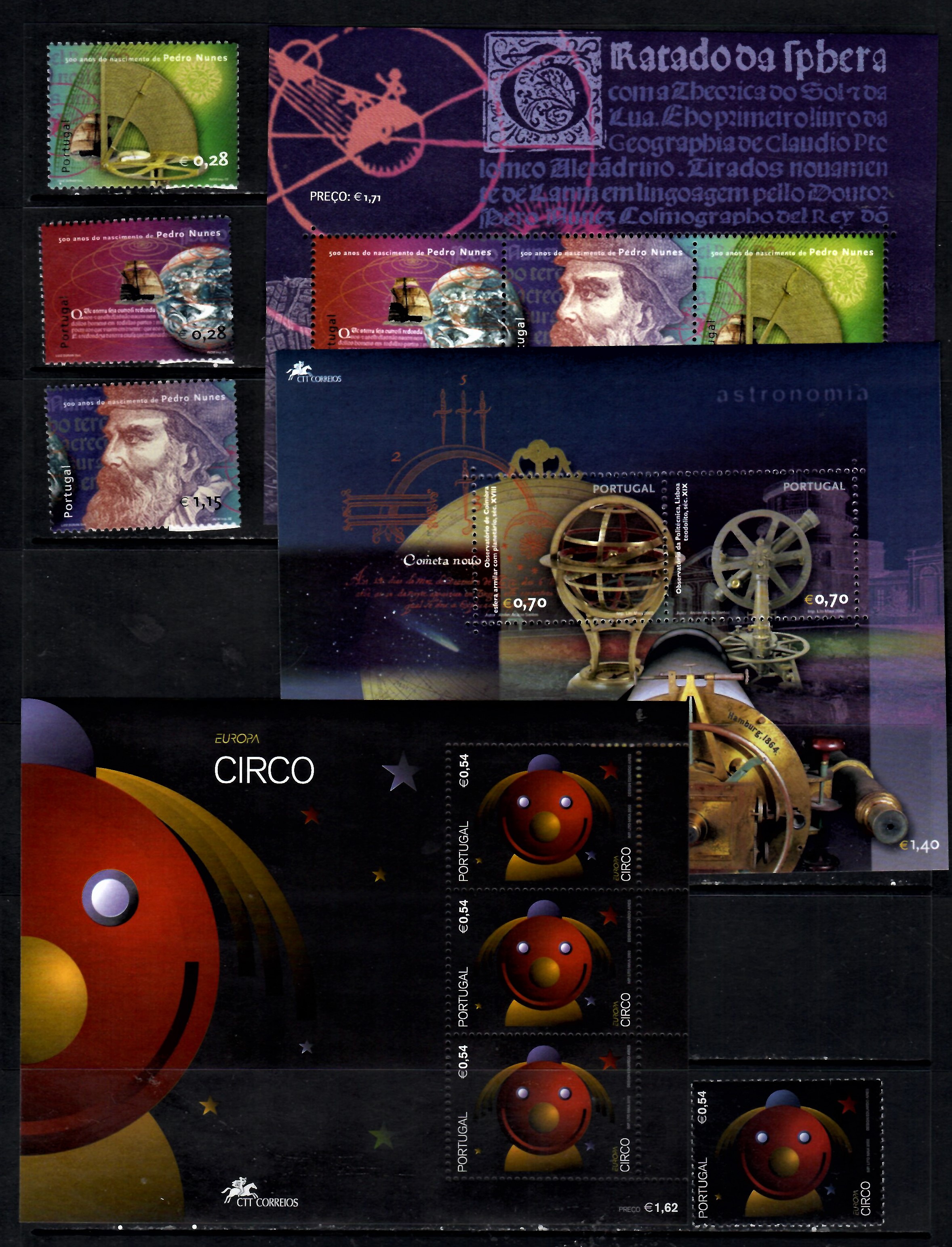 Portugal-2002- Year set. 15 Issues-(stamps,s/s,booklets)-MNH**